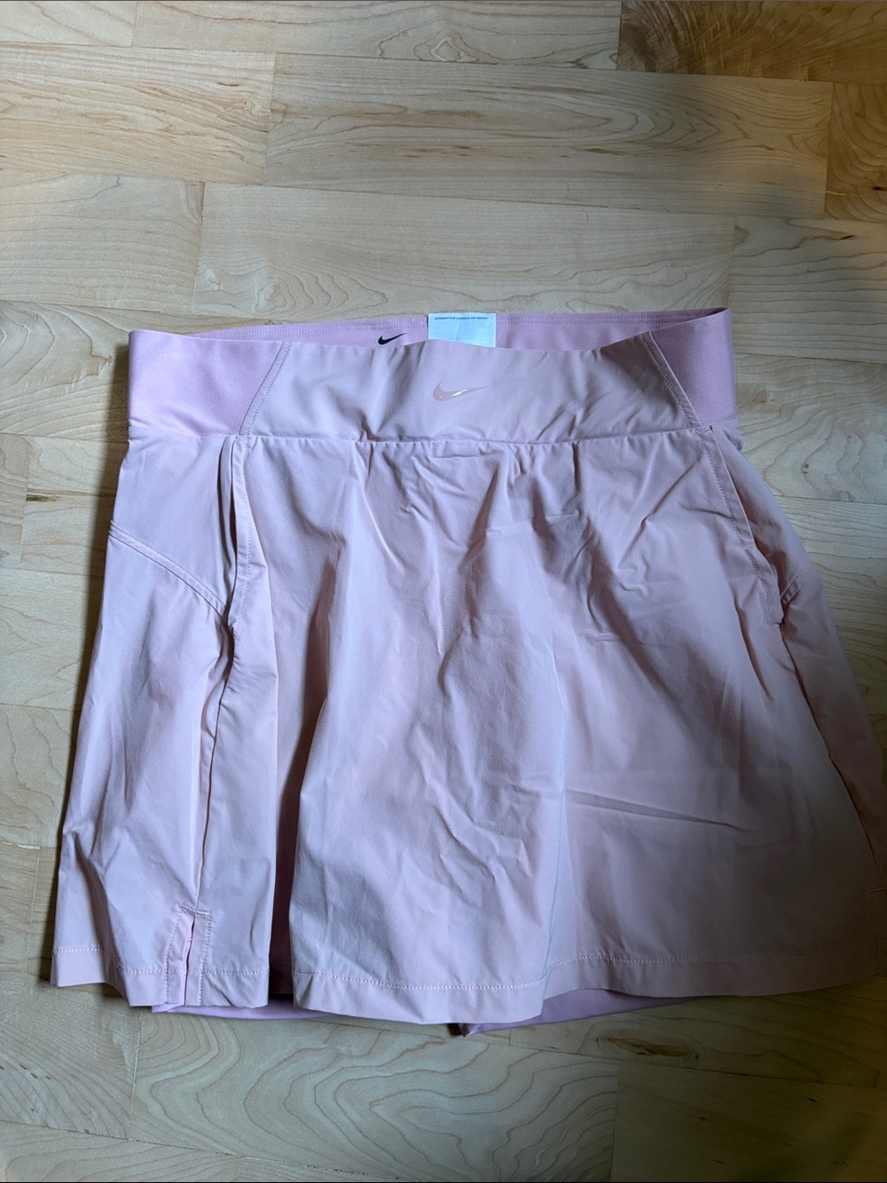 Nike Light Pink Tennis Skirt with Built-In Shorts